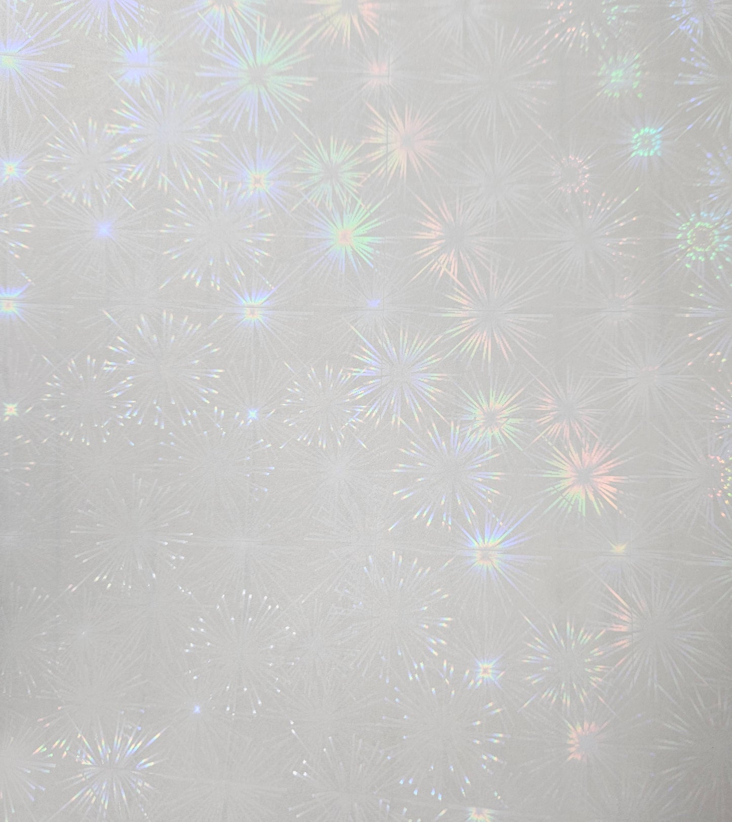 Transparent Very Sparkly Holographic Vinyl A4 Sheets Perfect for layering over stickers.