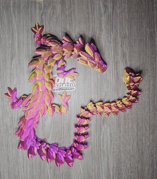 3d 82.5cm Crystal Dragon - Simba