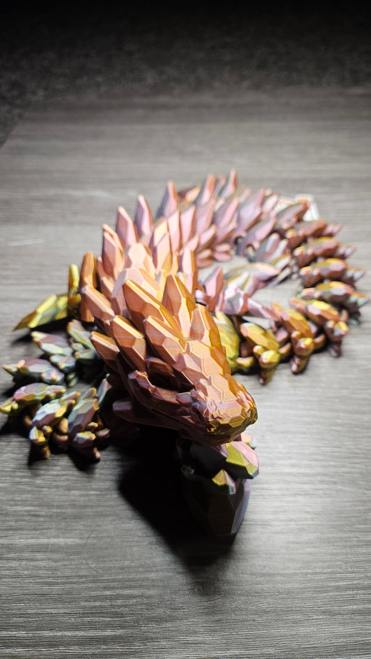 3d 82.5cm Crystal Dragon - Suzie