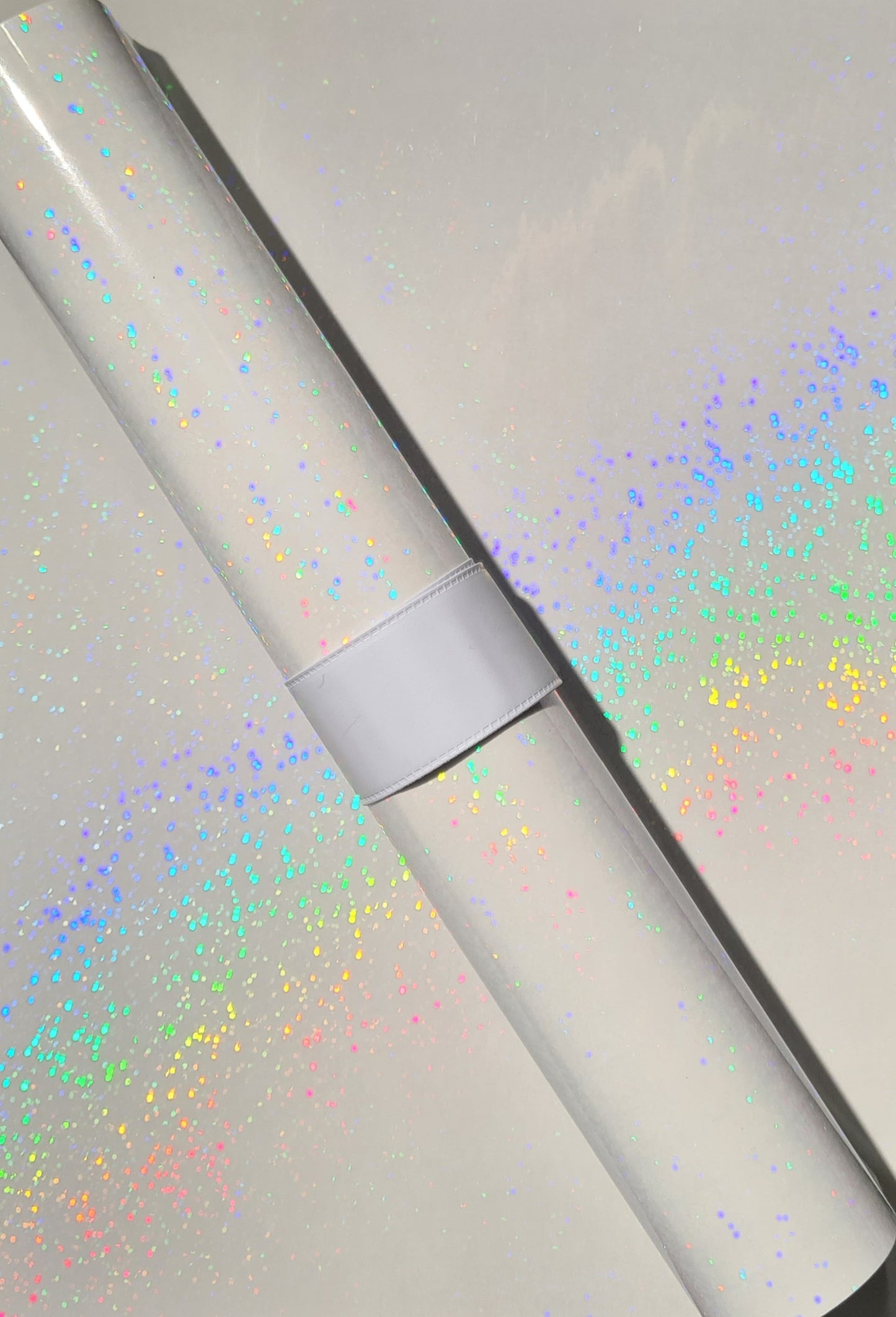 Transparent Very Sparkly Holographic Vinyl A4 Sheets Perfect for layering over stickers.