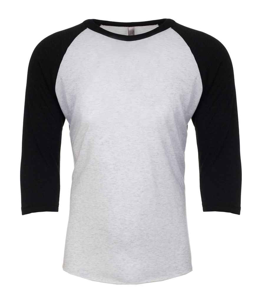 Next Level Apparel Unisex Tri-Blend 3/4 Sleeve Raglan T-Shirt Next Level Order