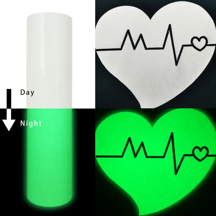 Glow in the Dark PUFF HTV-